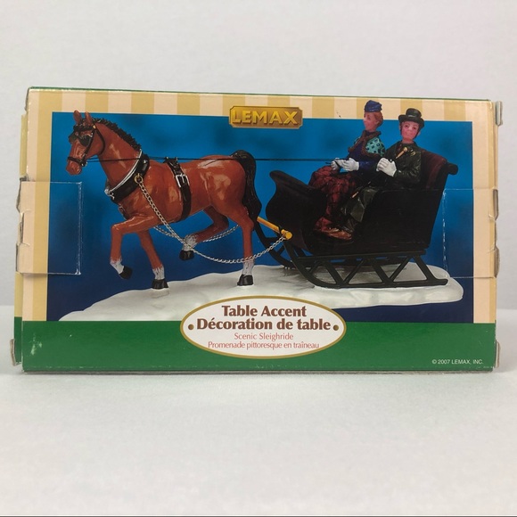 Lemax village collection Scenic Sleighride